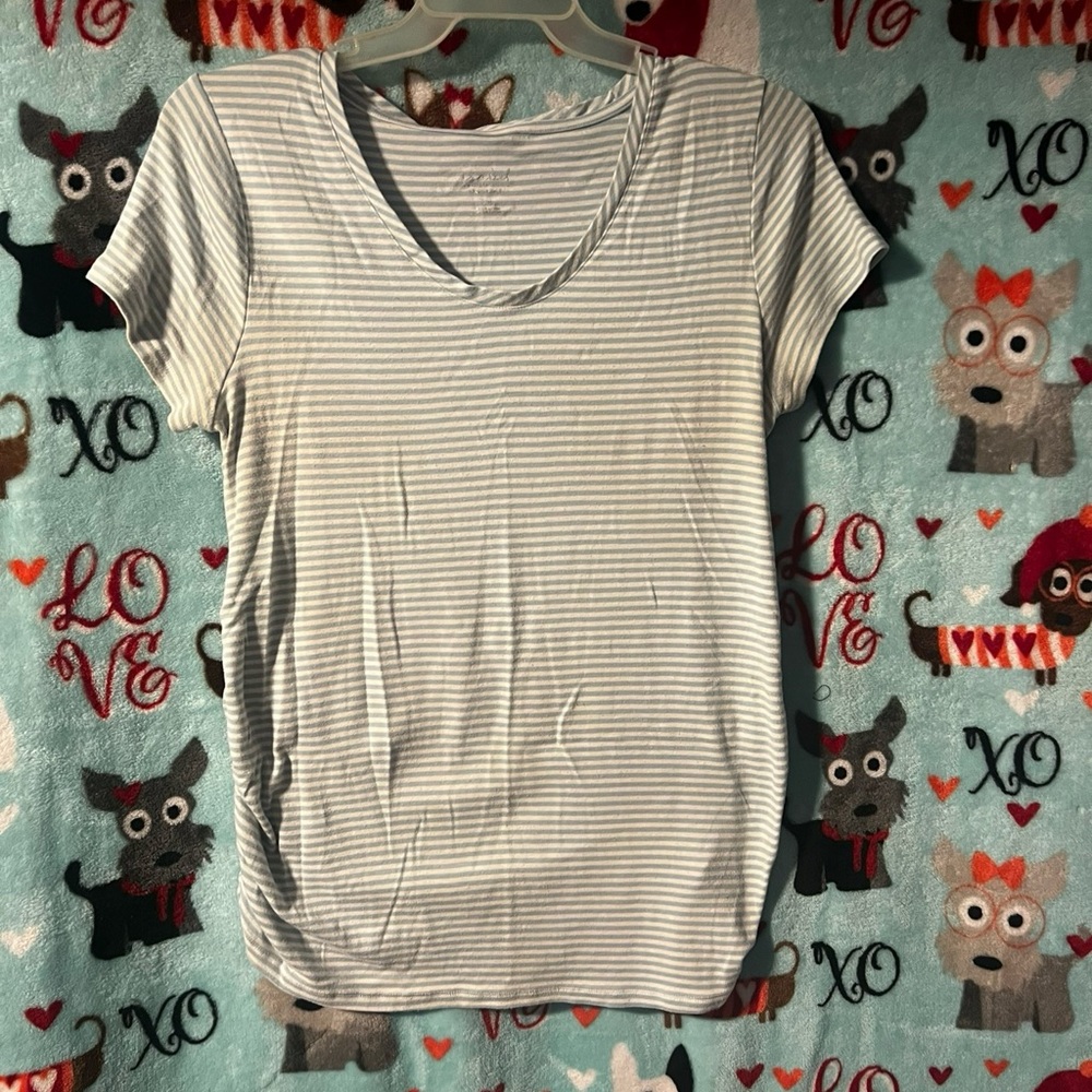 XXL Isabel Maternity Short Sleeve Shirt